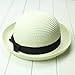 STOBOK Mens Hats Sun Hat, White Fashion Women Bowler Women Summer Sun s Straw Beach Woven Straw for Outdoor Activities, Party, Beach Mens