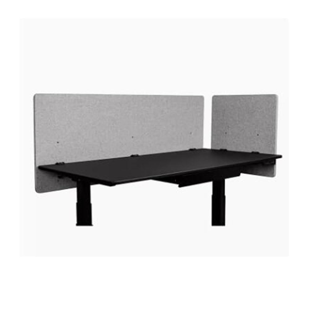 LWJSOCP Desk Privacy Divider, Desk Divider, Lightweight Desk Privacy Panel, Sound Absorbing Desk Dividers, Acoustic Partitions, Reduce Noise And Visual Distractions(80x50cm+60x50cm)