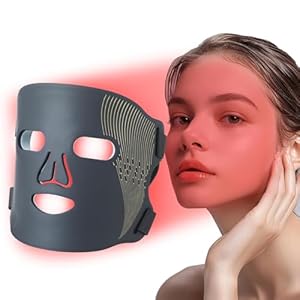 Red Light Therapy Mask for Face: LED Infrared Facial Mask Skincare Device for Body, Eye Wrinkle Reduction, Skin Tightening, Beauty Care Tool for Women at Home