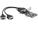 Produktbild DeLOCK PCI-Express-Karte auf 2 x serielle RS-422/485-Adapter