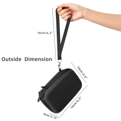 Funda para cámara Canon Powershot V1, resistente y con correa miniatura 5