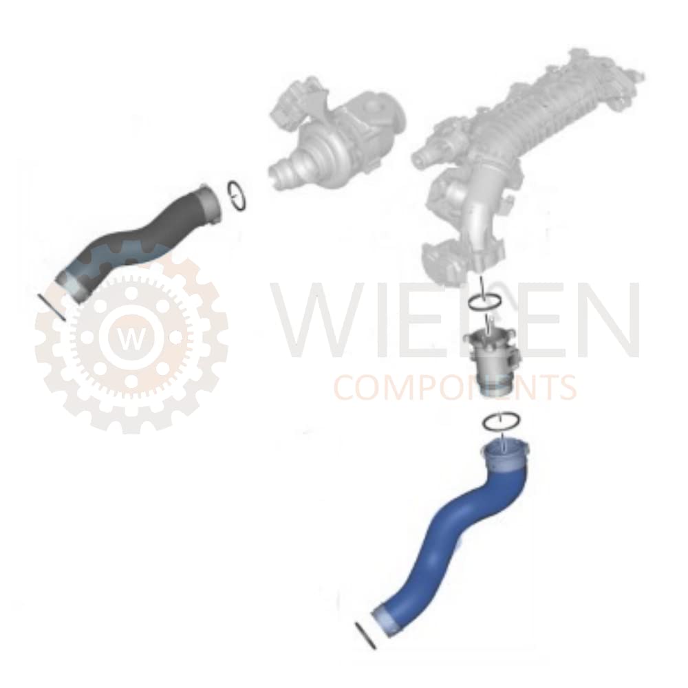 WIELEN COMPATIBILE CON MANICOTTO INTERCOOLER TUBO TURBO ARIA BMW 3 E90 E93 E92 E91 X1 E84 11618513289