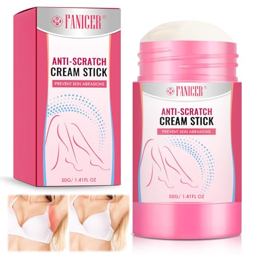 50g Bálsamo antirozaduras, Bálsamo antirozaduras en Barra, Previene Eficazmente Rozaduras y Ampollas, calmar Todo el día, para Muslos, Hombros y Pies, antirozaduras, duradera y eficaz