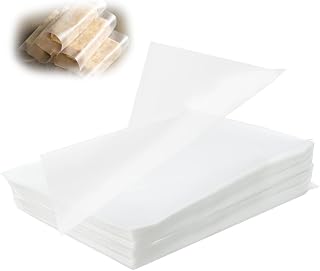 Glutinous Rice Paper Edible Rice Paper 3.54x6 inch Wafer Papers Edible Candy Wrappers 500 Pieces