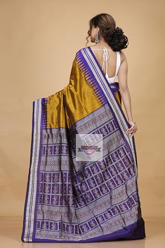NUAPATANAPATA sambalpuri silk saree in pure silk – image 2