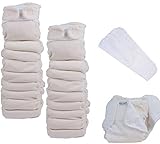Panda: 100% kbA Baumwolle -- PopoWrap Überhose 100% Polyester mit Polyurethanbeschichtungbeschichtung