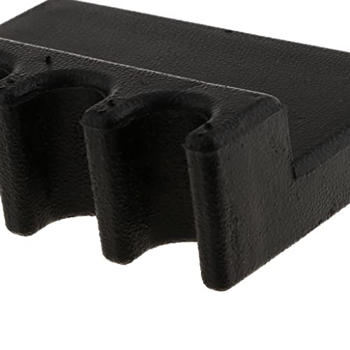 Simhoa 3 Or 4 Holding Slots - Portable Pool Cue Holder, Black, For 4 Pool Cues #TOP3