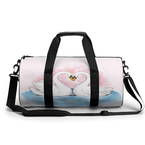 Sac de voyage cartoon swan le parfait duffel bag de week-end