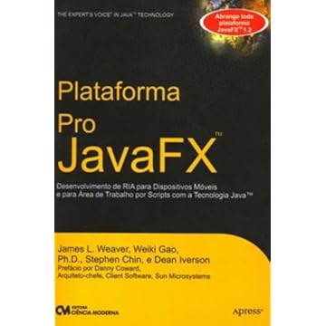 Capa do livro Plataforma Pro Java Fx