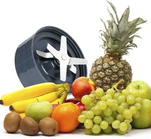 Ersatz Entsafter Klingen Edelstahl Klingenbasis Entsafter Zubehörteil Passend für 600 / 900W Mixer(600W)