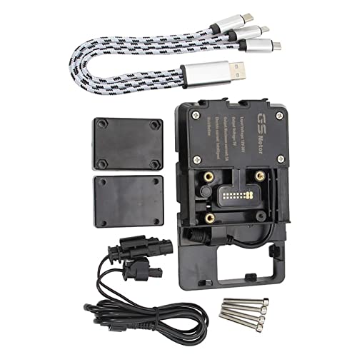Support navigation moto 12mm USB pour BMW R1200GS et Africa Twin