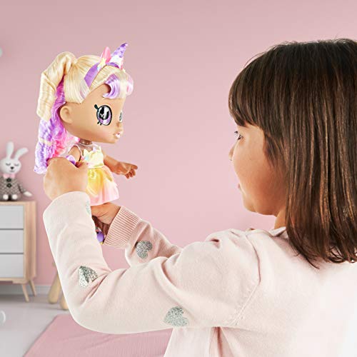 Kindi Kids Kleinkind-Puppe – Mystabella Einhorn Dress Up – Enthält 2 Outfits und Shopkins Zubehör – Bild 5