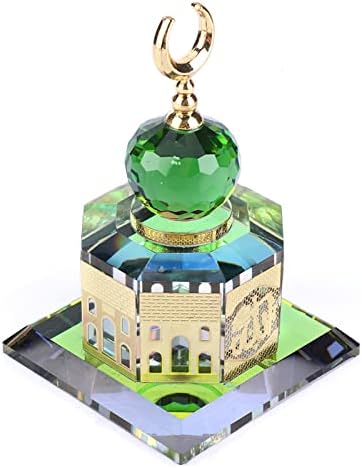 Tissting Al Aqsa Mosque Miniature Model - Exquisite Crystal Islam...