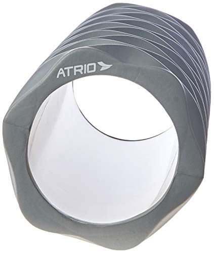 Rolo De Exercício/Yoga Premium 14X33Cm Cinza Azul - ES229