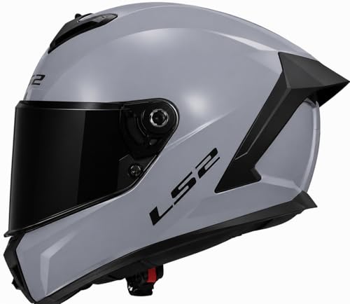 Image of LS2 FF820 Rapid 3 Nardo Grey Full Face Motorcycle Crash Helmet, ECE22.06 ACU Certified (2XL)