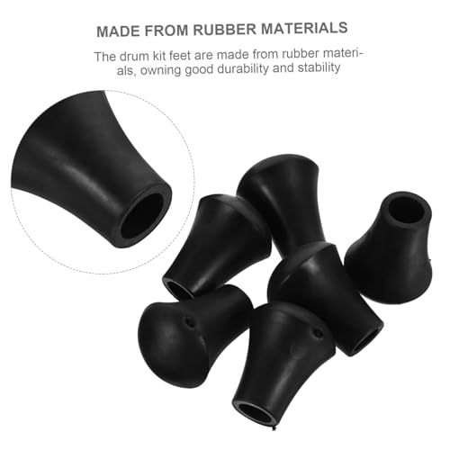 SUPVOX 10 pcs protector para pie de soporte de batería miniatura 2