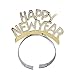BinaryABC Happy New Year Headband Tiara,New Years Party Favor,New Years Eve Party Decorations 12Pcs