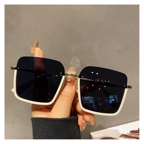 Large Frame Outdoor Sunglasses For Men And Women Square Vacation Commuter Sun Glasses2