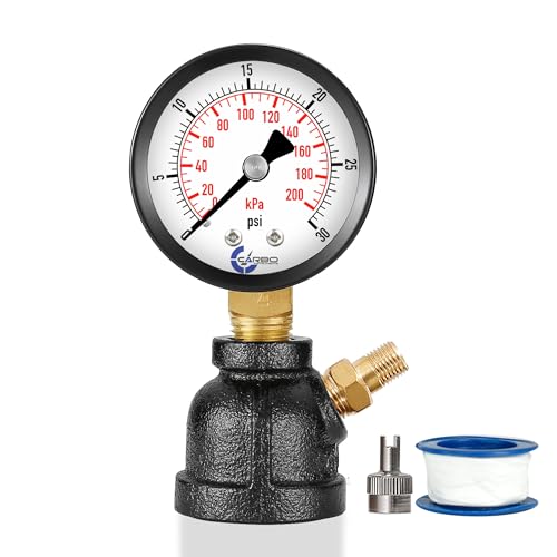 CARBO Instruments Gas Test Pressure Gauge 30 Psi image