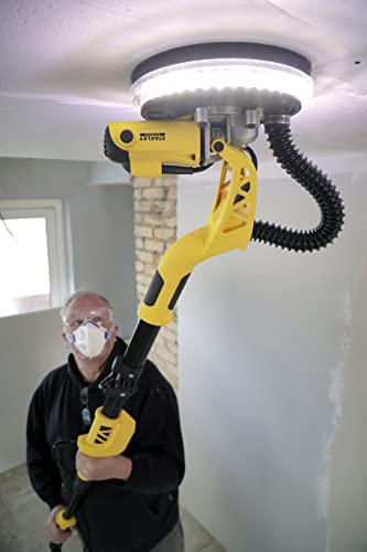 Stanley SFMEE500S-QS Lijadora de Panel Yeso 750W,Zwart/Geel - Afbeelding 5