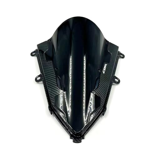 Déflecteur moto CBR 650R pare-brise anti-turbulence sport carbone 2019-2024