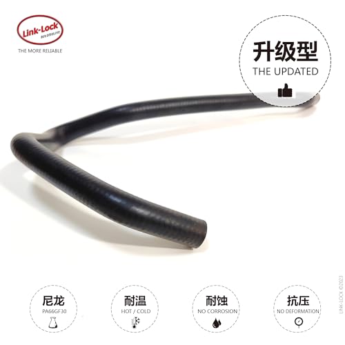Image of LINK-LOCK Coolant Pipe Water Pump to Engine Oil Radiator Water Pipe 11537581872 For BMW N52 f18 f02 523i 530i 730