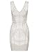 Produktbild APART Fashion Damen Cocktailkleid Figurbetonend Dress, Silber, 42 EU