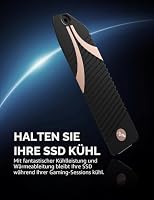 SABRENT PS5 M.2 Kühler, Aluminium SSD NVMe Kühlkörper, m.2 Heatsink mit Wärmeleitpad speziell Design für Playstation 5 Konsole (SB-PSHS) – Ansicht 5