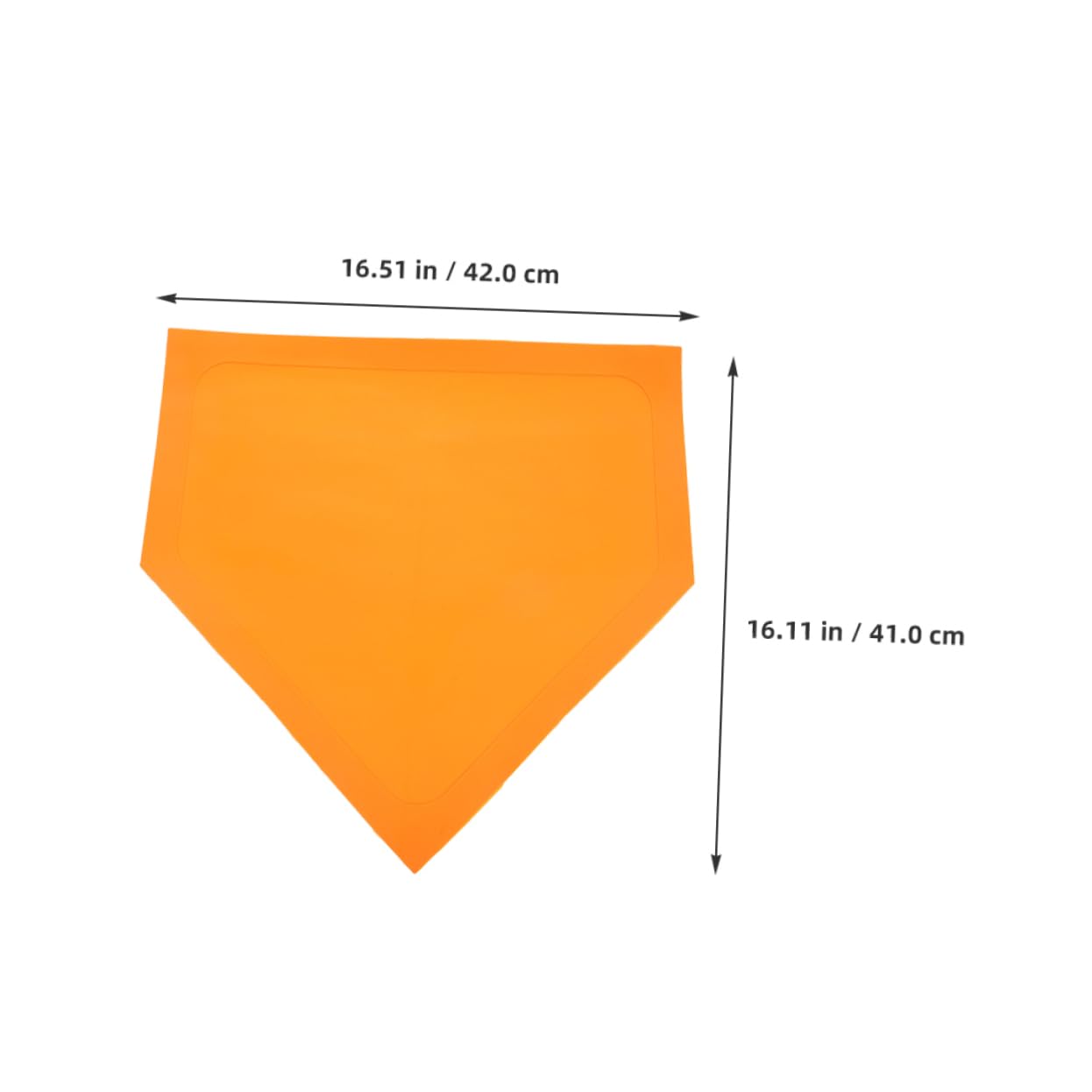 MUSISALY Marker Plate for Teachers 2 Pcs Baseball Softball Pitching Training Plate Portable and Easy to Use for Gym Teachers