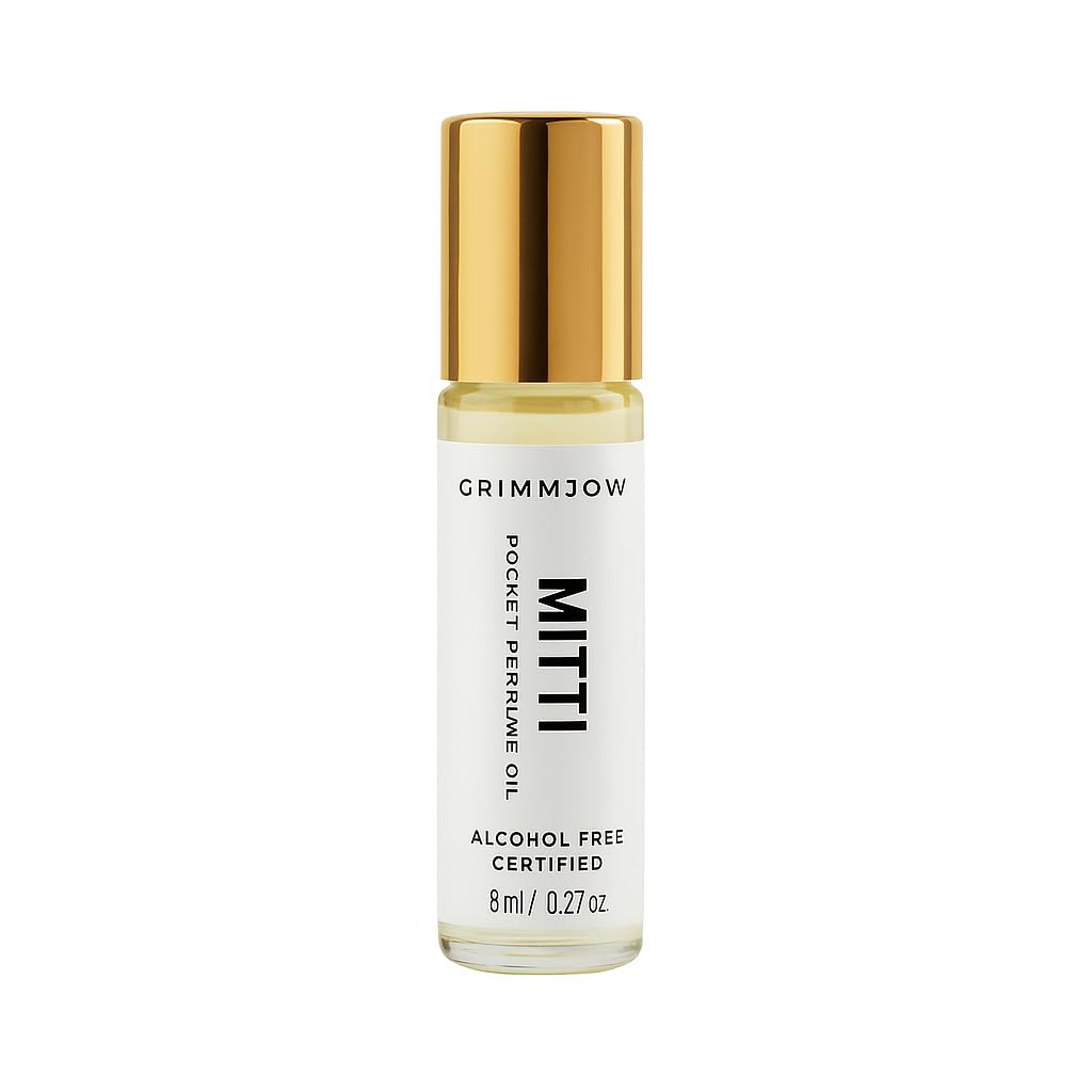 Grimmjow Mitti Attar 8ml Roll On | Original Geeli Mitti Perfume Oil | Non-Alcoholic Long Lasting Earthy Petrichor Ittar | Natural Rain on Earth Fragrance | Unisex Attar for Men & Women-image-5
