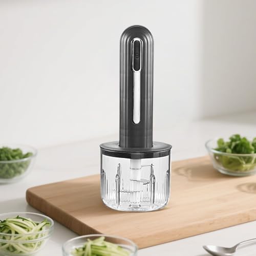 Hachoir électrique à oignon sans fil avec recharge USB pour légumes et viande - 3