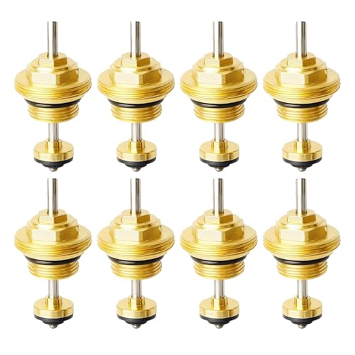 Collettore Per Riscaldamento A Pavimento,8 Pezzi Nucleo Della Valvola Del bullone Di Ritorno,Inserto Valvola Per Riscaldamento A Pavimento,Inserto Valvola A Spillo Di Ritorno Per Riscaldamento