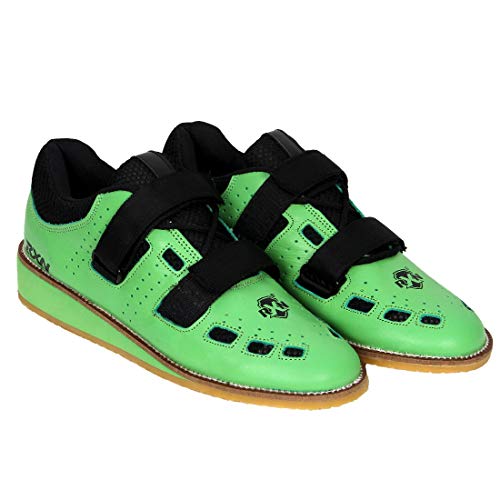 Image of RXN World Star Weightlifting Shoes for Men | Natural Leather with Mesh Lining Upper Eva Out Sole Weightlifting Shoes
