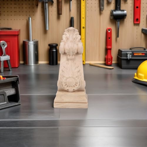 Ménsula de madera tallada Beaupretty para molduras de pared 6