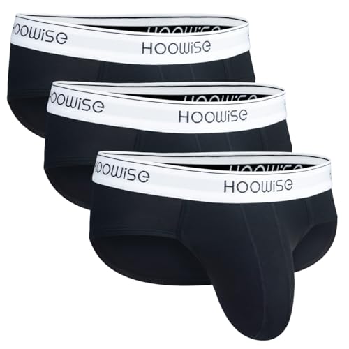 Men's Underwear Briefs Plus Size D Pouch Soft Silky Touch Underpants 3 Pack