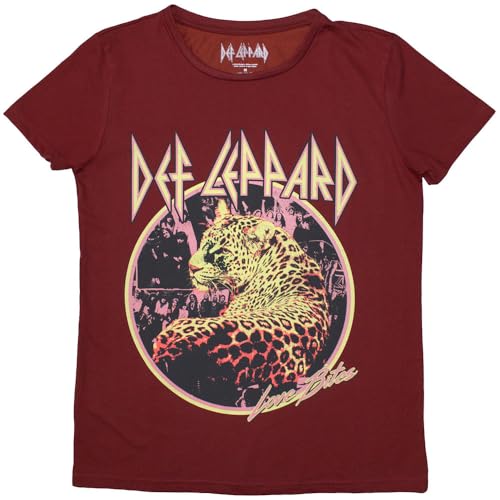T-shirt Def Leppard femme parfait avec un jean pour vos concerts