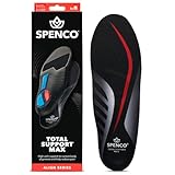 Spenco Total Support Max Shoe Insoles(FSA&HSA Eligible)Orthotic Metatarsal Arch Support Inserts, Absorbs Shock,Reduces Over-Pronation,Conforms to Foot, Deep Heel Cup Women's 9-10.5.5/Men's 8-9.5