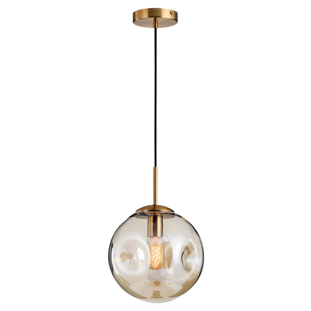 ZGDHWCR Flush Mount Ceiling Pendant Lamp, Nordic Industrial Style Hanging Light, Single Head Height Adjustable Chandelier, Restaurant Kitchen Island Bedroom Decoration Light Fixtures