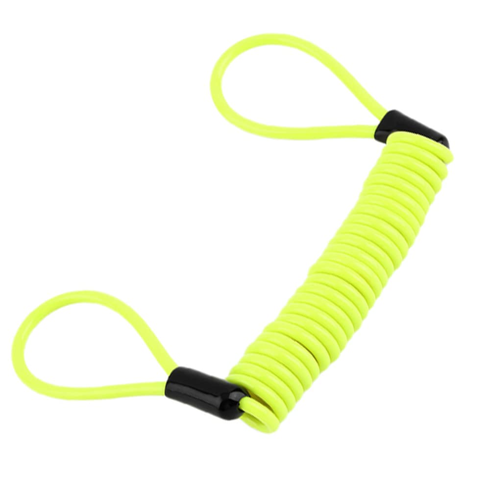 Fd-Moto Fluorescent Yellow -1.5M Reminder Cable For Motorbike Motorcycle Scooter Bike Bicycle