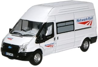 Oxford Diecast 76FT005 Ford Transit Network Rail