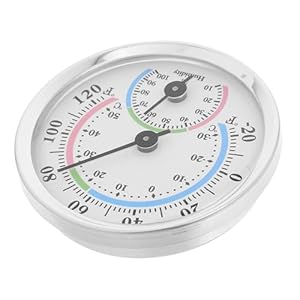 Yarnow L7PGD Termometr i Higrometr Metalowy