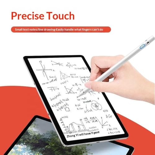 Image of Universal Rechargeable Stylus Pen with Fine Tip for Touchscreens, Digital Pencil for Writing, Drawing, Sketching & Notes - Works with Android & iOS