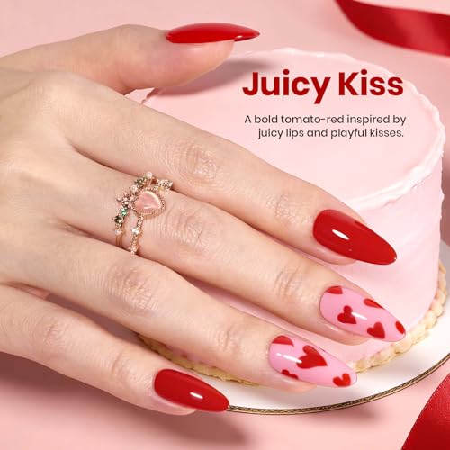 Image of Beetles Red Gel Liner Nail Polish 7ml French Tip Gel Nail Polish