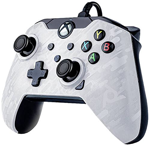 PDP Controller con Cavo Xbox Series X│S, Bianco (Ghost White)