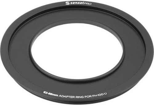 Sensei Pro 62mm Adapter Ring for 100mm Aluminum Universal Filter Holder(6 Pack)