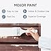 Mollor Matte Finish Wood Paint for Furniture, Durable Cabinet Countertop Paint Easy Application for DIY Projects, Wood, Metal, Home Decor and More(16OZ, Cardamom Green with Tools)