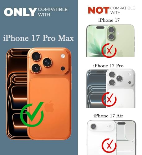 Image of Jkobi Liquid Silicone Back Cover Case for Apple iPhone 17 Pro Max (Camera Protection | Side Grip Texture | Soft and Flexible)