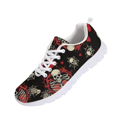 Modysero Womens Tennis Shoes Breathable Anti Slip Personalized Shoes for Women Funny Trendy Walking Sneaker for Ladies