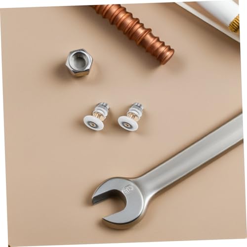 Rodillos para puertas de ducha Holibanna pack de 8 unidades para solucionar atascos 8