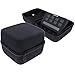 Produktbild foto-kontor Tasche kompatibel mit Elgato Stream Deck + / XLR robuste Schutzhülle Transporttasche Tragetasche Case Aufbewahrung Studio Controller Zubehör für unterwegs schwarz